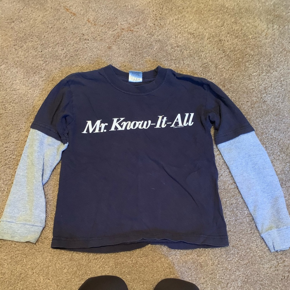 Boys long sleeve